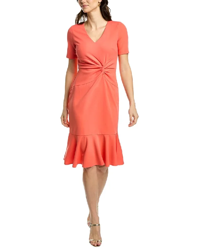 London Times Twisted Sheath Dress
