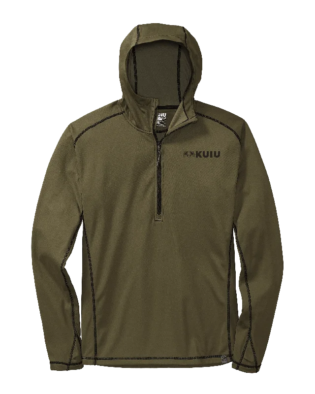 Peloton 97 Fleece Zip-T Hoodie | Olive