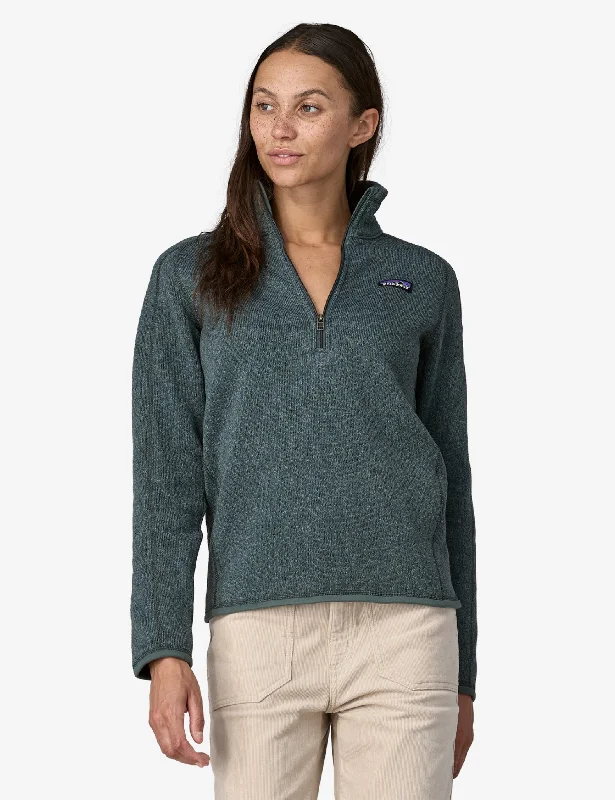 Patagonia Women's 1/4 Zip Better Sweater - Nouveau Green