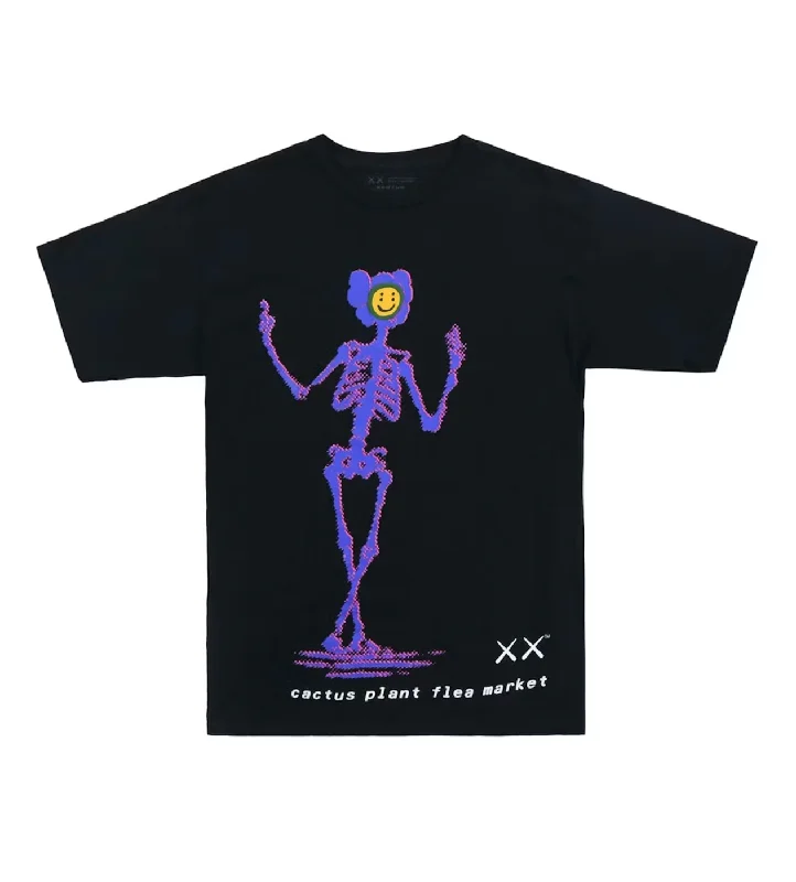 CPFM x Kaws Skeleton Tee Black