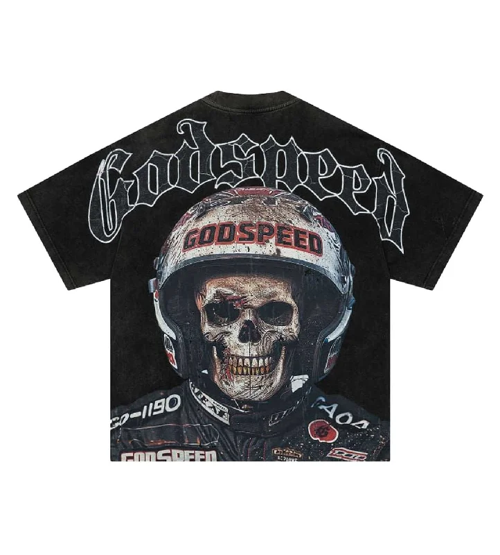 Godspeed Speedracer Tee Black Wash