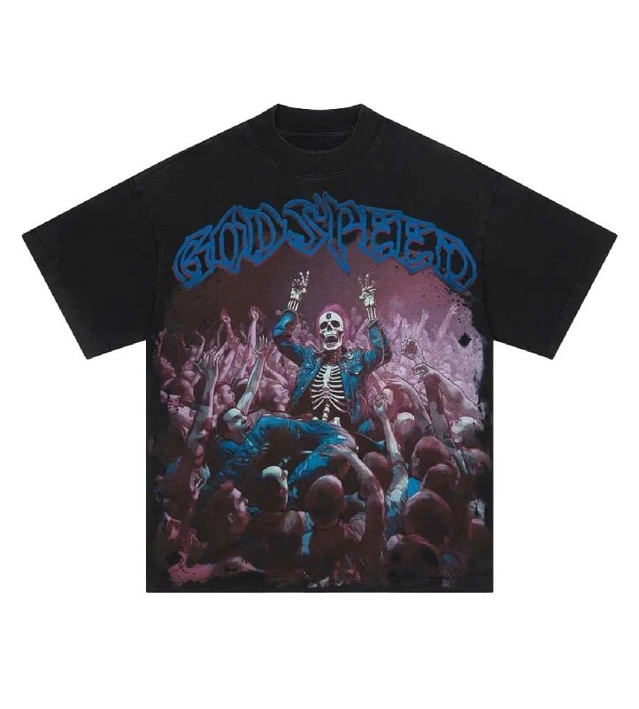 Godspeed Crowd Surf Tee Black Wash