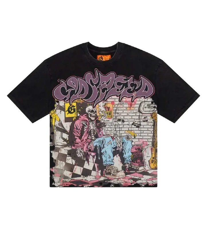 Godspeed Stoner Tee Black Wash