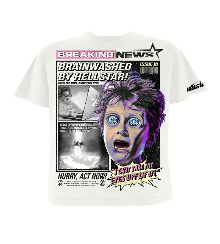 Hellstar Studios Breaking News Tee Cream