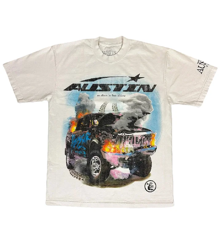 Hellstar Studios Post Malone Austin Album Tee Cream