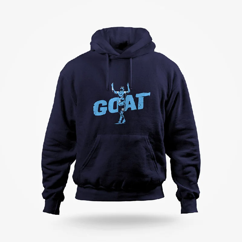 Messi: The GOAT Tribute | Navy Hoodie