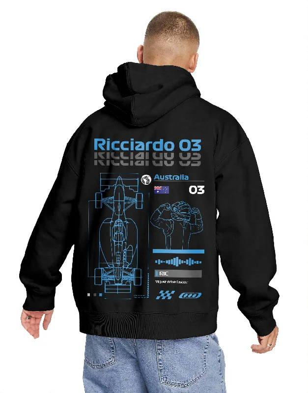 Number 03 | Grand Prix Hoodie (Left Pocket & Back)