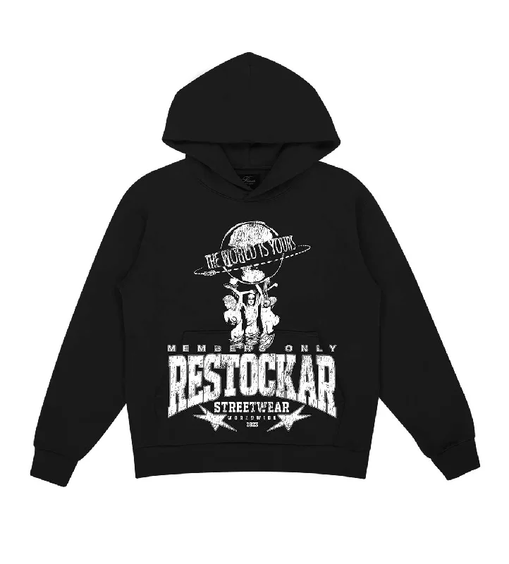 Restock AR World Is Yours Hoodie Black