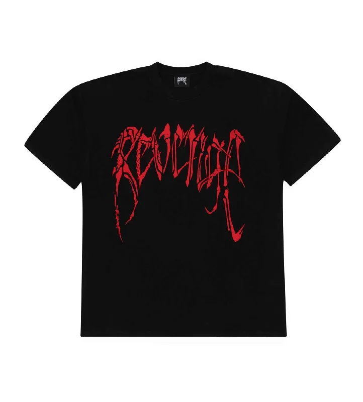 Revenge Red Bones Tee Black