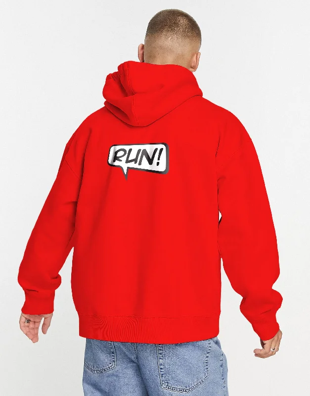 Run! (Back Print) Hoodie