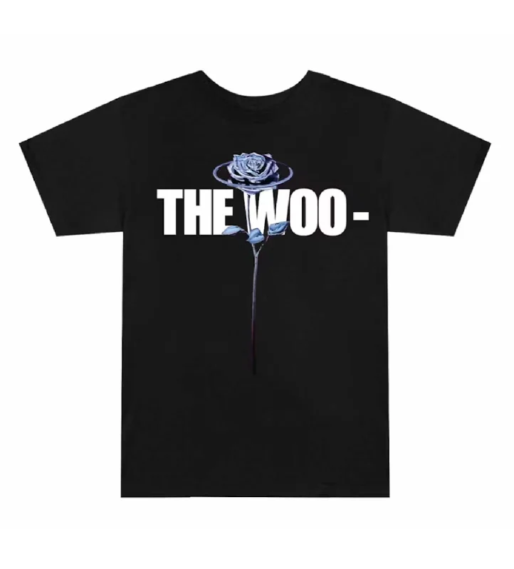 Vlone Pop Smoke Woo Black T-Shirt