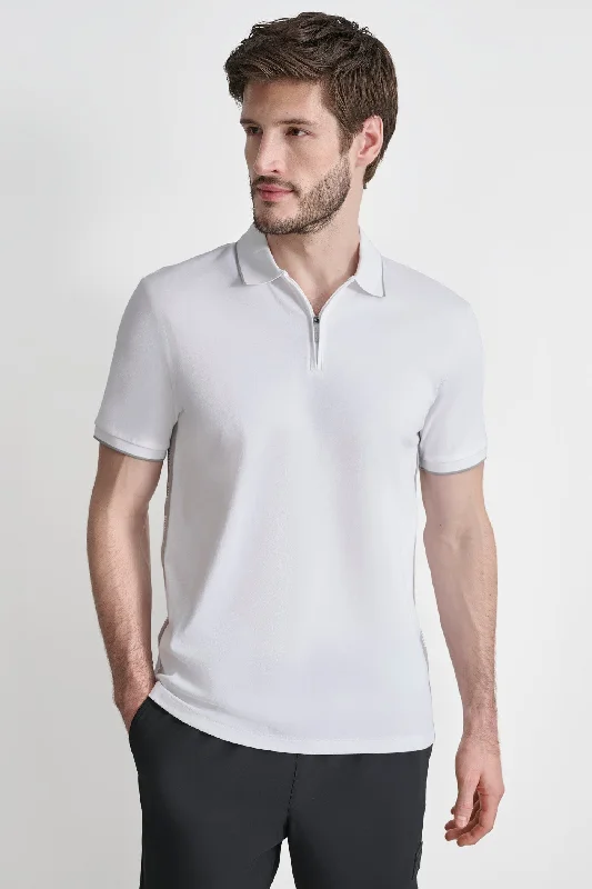 Quarter Zip Sport Polo