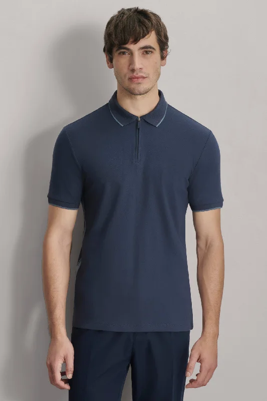 Quarter Zip Sport Polo