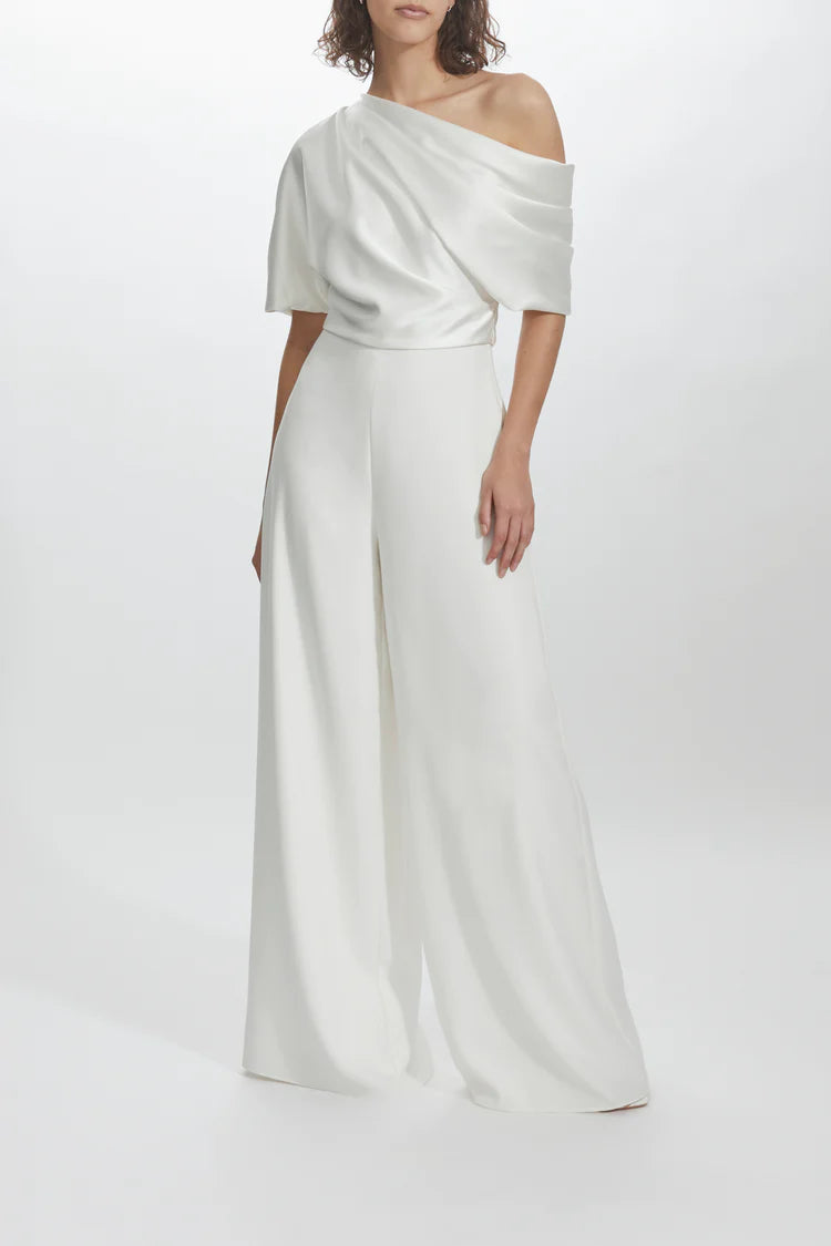 Amsale Little White Dress LW207
