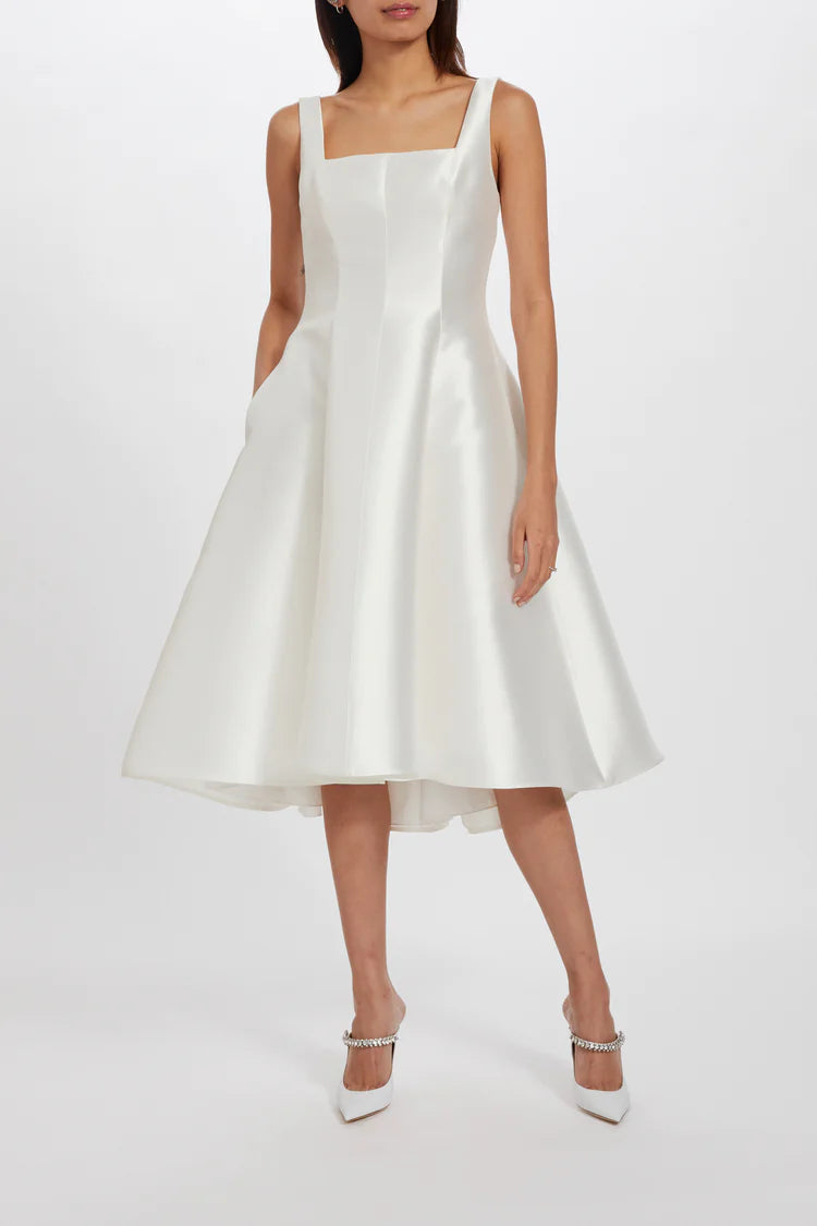 Amsale Little White Dress LW226