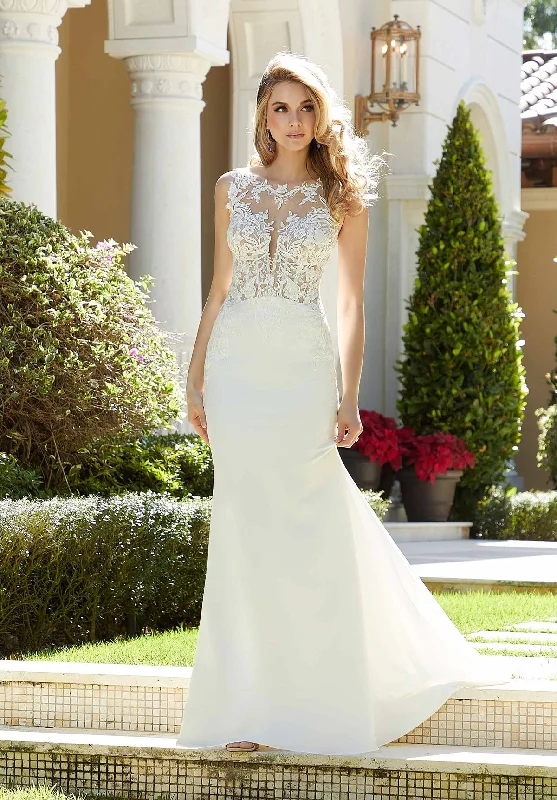 Blu - 5982 - Fabiola - Cheron's Bridal, Wedding Gown