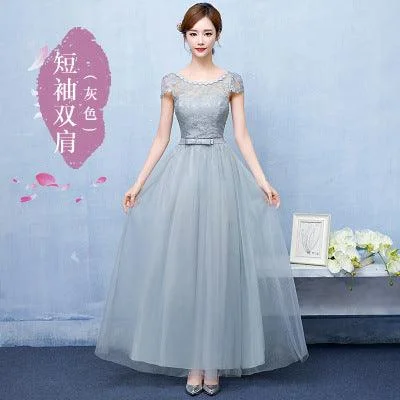 Short sleeved shoulders [grey]