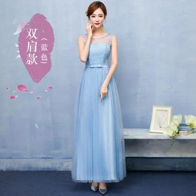 Sleeveless double blue