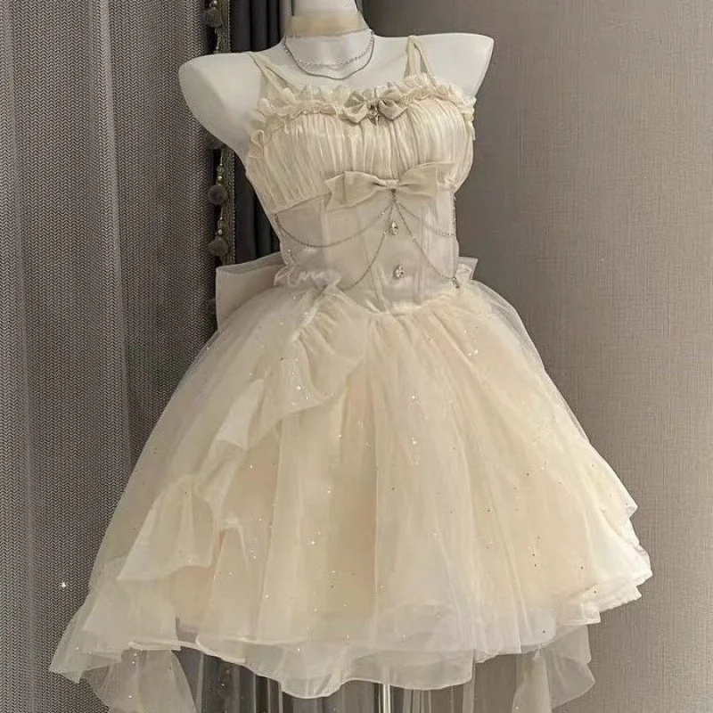 sling dress (without any accessories)