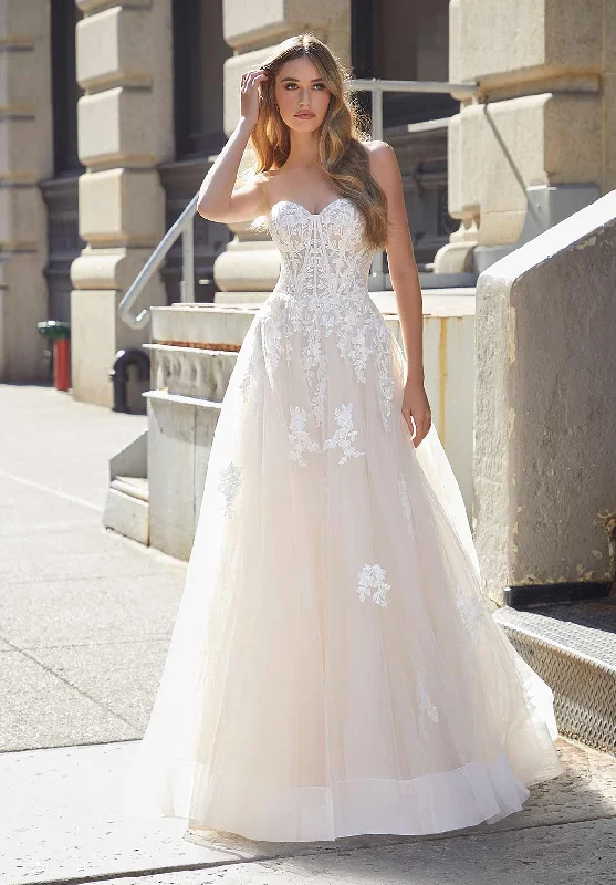 Blu - 4109 - Jamila - Cheron's Bridal, Wedding Gown
