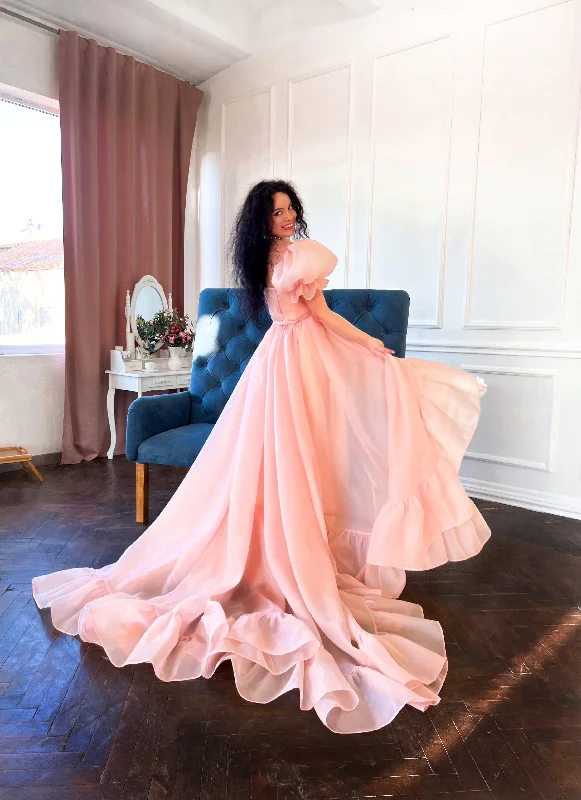 Organza bridal shower dress