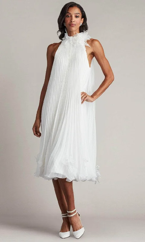 Tadashi Shoji AVO24308MD - Halter Knee-Length Dress