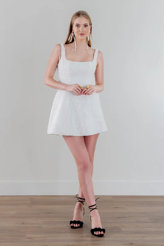 By Watters Little White Dress Misia 38331